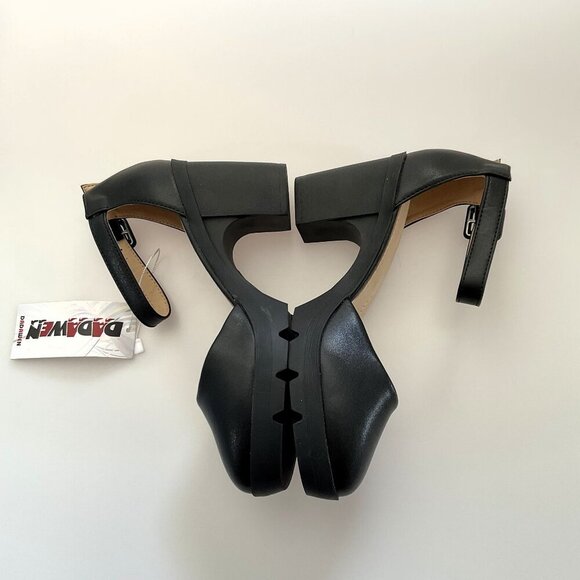 DADAWEN CHUNKY HEELS PLATFORM SHOES PARTY BUSINESS CASUAL - Picture 12 of 15